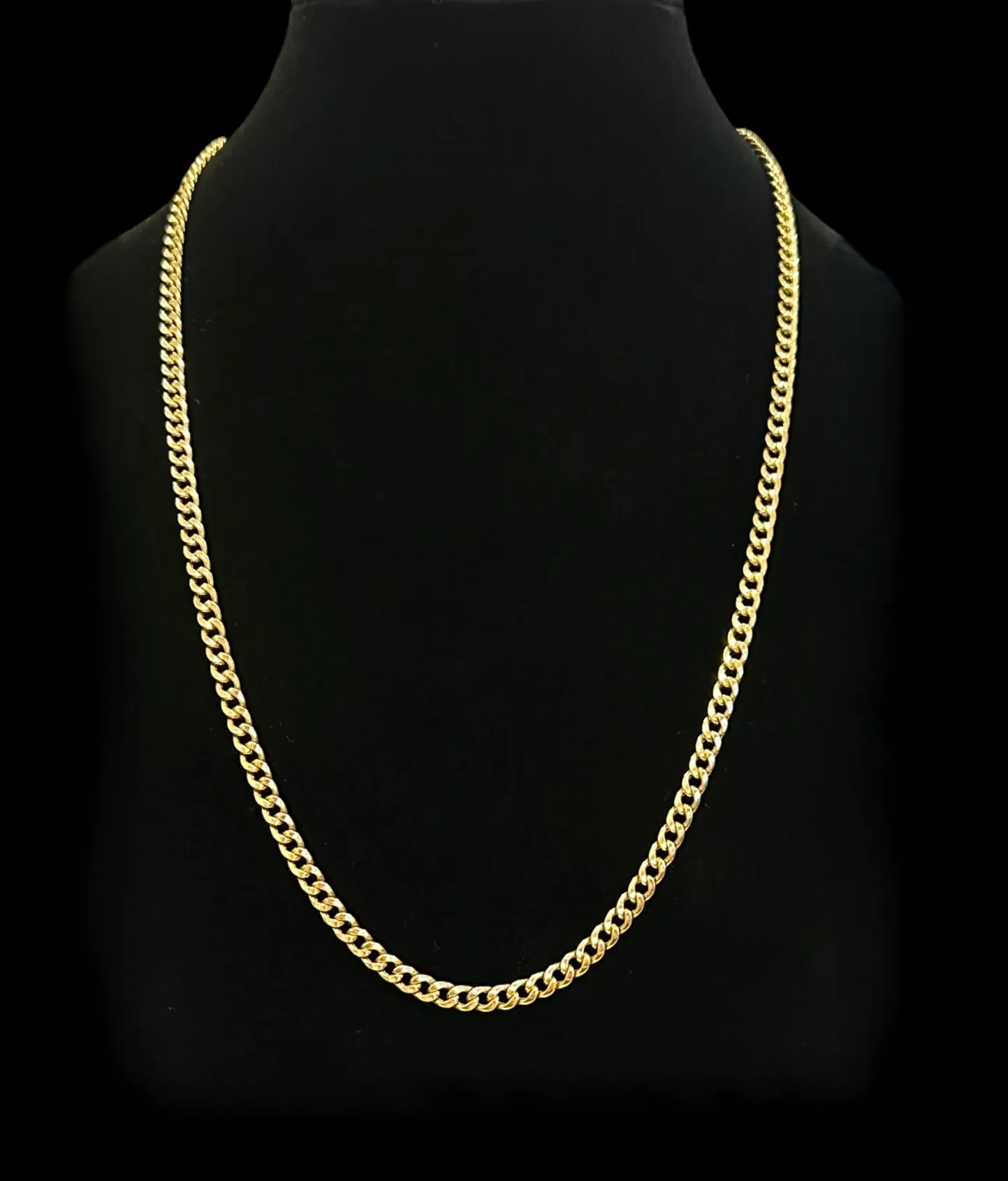 Hollow Cuban necklace