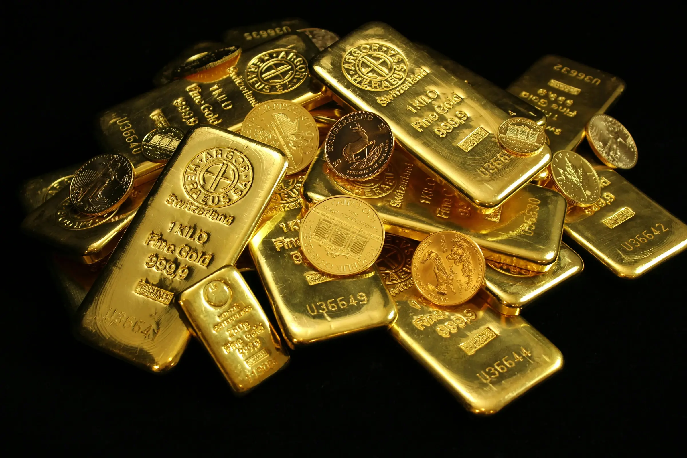 Gold bars