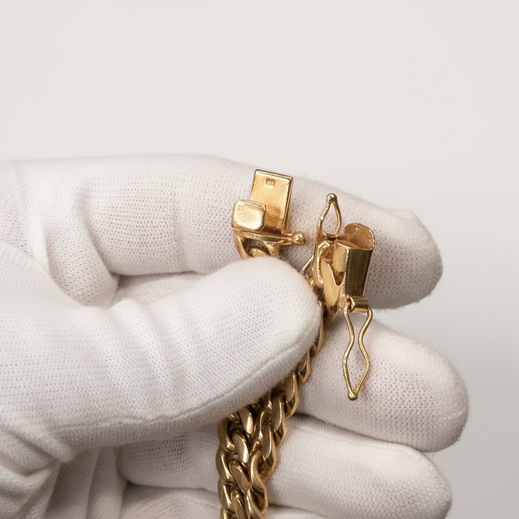 10K Gold Miami Cuban Link Chain Necklace 5